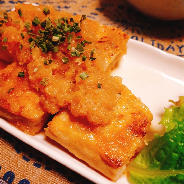 冷凍豆腐のおろしステーキ風 レシピ 作り方 By Katsuma 楽天レシピ 冷凍豆腐のおろしステーキ風 レシピ 作り方 By Katsuma 楽天レシピ